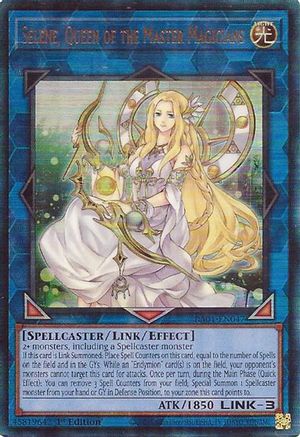 Image of Selene, Queen of the Master Magicians (PUR) (RA01-EN047) - 25th Anniversary Rarity Collection 1st Edition
