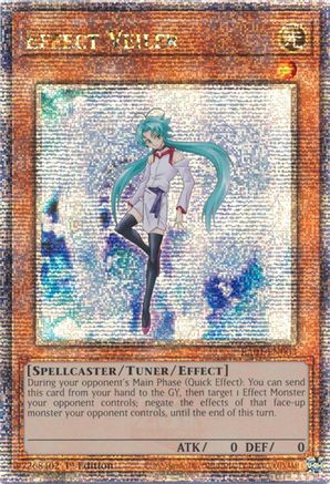 Image of Effect Veiler (Quarter Century Secret Rare) (RA01-EN003) - 25th Anniversary Rarity Collection 1st Edition