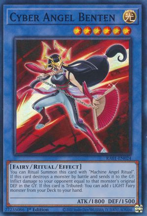 Image of Cyber Angel Benten (RA01-EN024) - 25th Anniversary Rarity Collection 1st Edition
