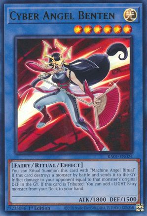 Image of Cyber Angel Benten (UR) (RA01-EN024) - 25th Anniversary Rarity Collection 1st Edition