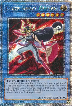 Image of Cyber Angel Benten (Quarter Century Secret Rare) (RA01-EN024) - 25th Anniversary Rarity Collection 1st Edition