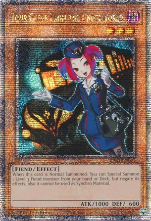 Image of Tour Guide From the Underworld (Quarter Century Secret Rare) (RA01-EN005) - 25th Anniversary Rarity Collection 1st Edition