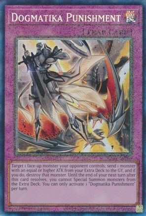 Image of Dogmatika Punishment (PCR) (RA01-EN076) - 25th Anniversary Rarity Collection 1st Edition