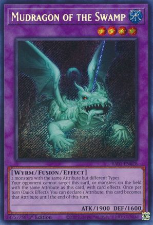 Image of Mudragon of the Swamp (Secret Rare) (RA01-EN028) - 25th Anniversary Rarity Collection 1st Edition