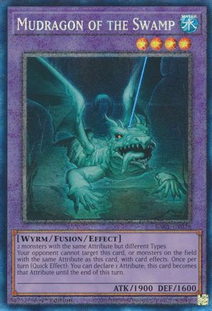 Image of Mudragon of the Swamp (PCR) (RA01-EN028) - 25th Anniversary Rarity Collection 1st Edition