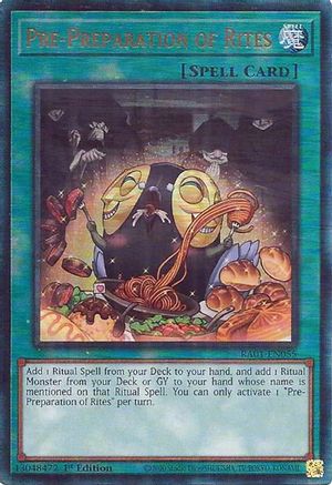 Image of Pre-Preparation of Rites (PUR) (RA01-EN055) - 25th Anniversary Rarity Collection 1st Edition