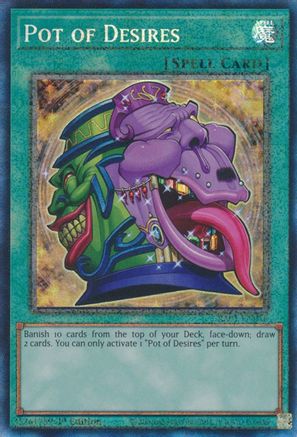 Image of Pot of Desires (PCR) (RA01-EN056) - 25th Anniversary Rarity Collection 1st Edition