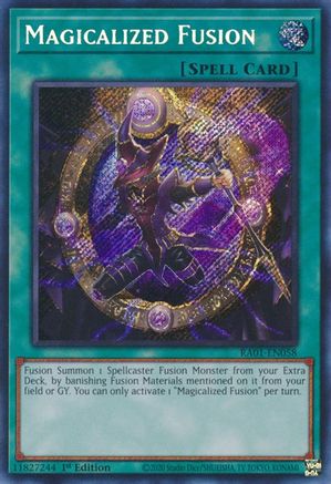 Image of Magicalized Fusion (Secret Rare) (RA01-EN058) - 25th Anniversary Rarity Collection 1st Edition