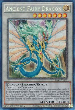 Image of Ancient Fairy Dragon (PCR) (RA01-EN030) - 25th Anniversary Rarity Collection 1st Edition