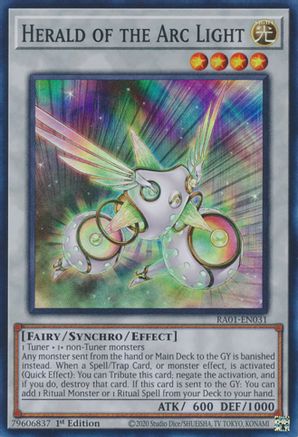 Image of Herald of the Arc Light (RA01-EN031) - 25th Anniversary Rarity Collection 1st Edition