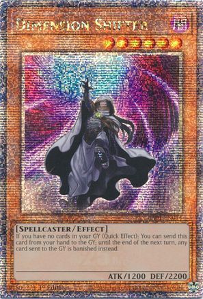 Image of Dimension Shifter (Quarter Century Secret Rare) (RA01-EN014) - 25th Anniversary Rarity Collection 1st Edition