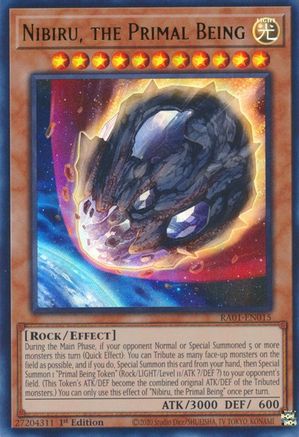 Image of Nibiru, the Primal Being (UR) (RA01-EN015) - 25th Anniversary Rarity Collection 1st Edition