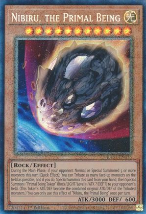 Image of Nibiru, the Primal Being (PCR) (RA01-EN015) - 25th Anniversary Rarity Collection 1st Edition