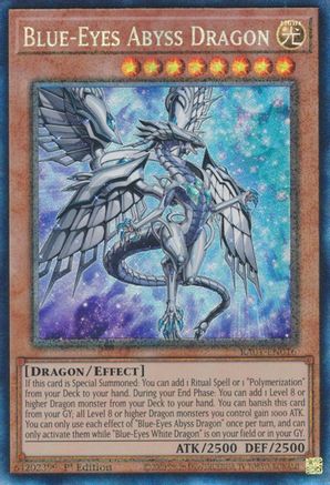 Image of Blue-Eyes Abyss Dragon (PCR) (RA01-EN016) - 25th Anniversary Rarity Collection 1st Edition