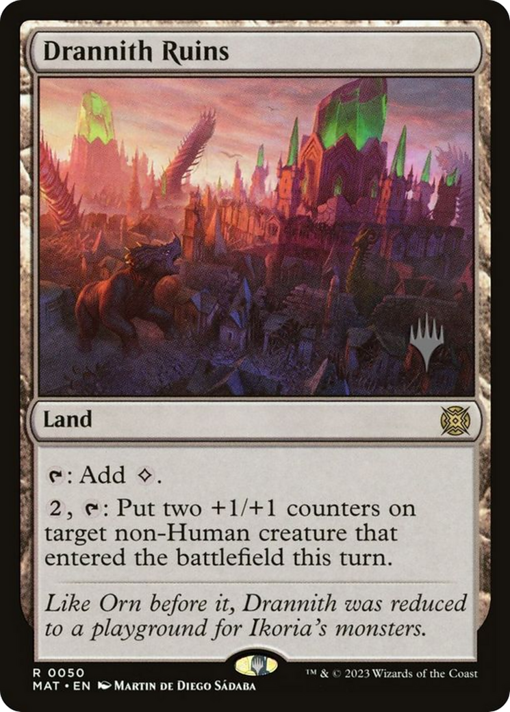 Image of Drannith Ruins (PPLCI-050) - March of the Machine: The Aftermath Promos Foil