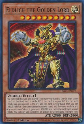 Image of Eldlich the Golden Lord (RA01-EN019) - 25th Anniversary Rarity Collection 1st Edition