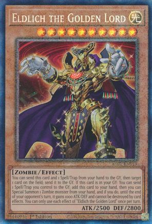 Image of Eldlich the Golden Lord (PCR) (RA01-EN019) - 25th Anniversary Rarity Collection 1st Edition
