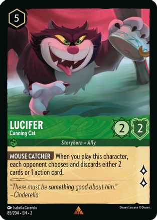 Image of Lucifer - Cunning Cat (85/204) - Rise of the Floodborn