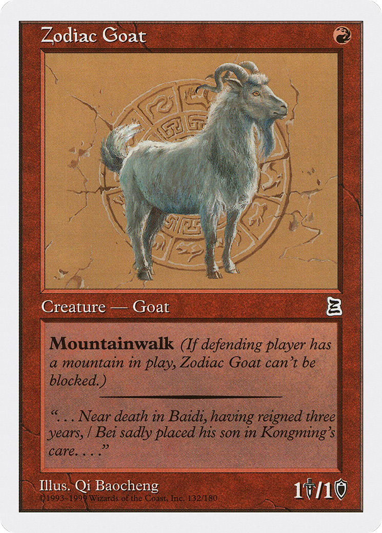 Image of Zodiac Goat (PTK-132) - Portal Three Kingdoms