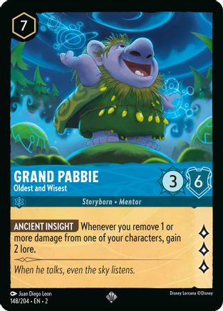 Image of Grand Pabbie - Oldest and Wisest (148/204) - Rise of the Floodborn
