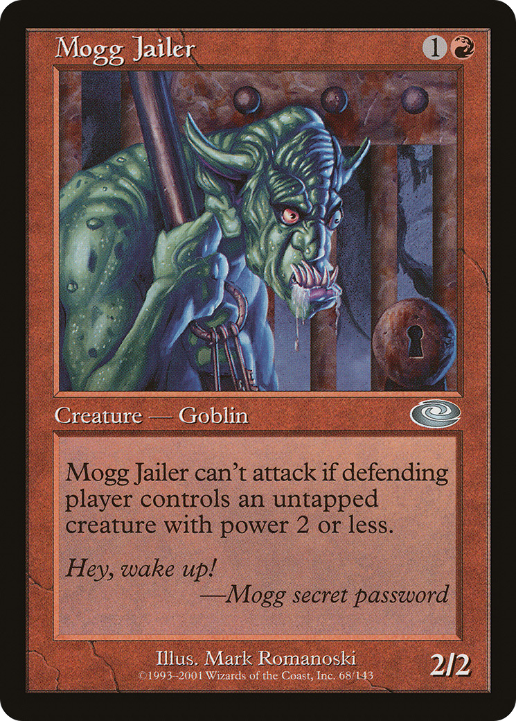 Image of Mogg Jailer (PLS-068) - Planeshift