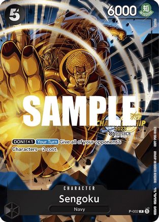 Image of Sengoku (CS 2023 Event Pack) (P-032) - One Piece Promotion Cards Foil