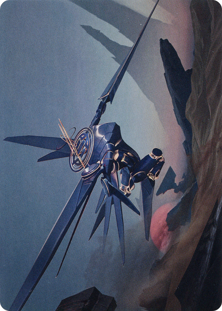 Image of Steel Seraph // Steel Seraph (ABRO-006) - The Brothers' War Art Series (Borderless) Foil