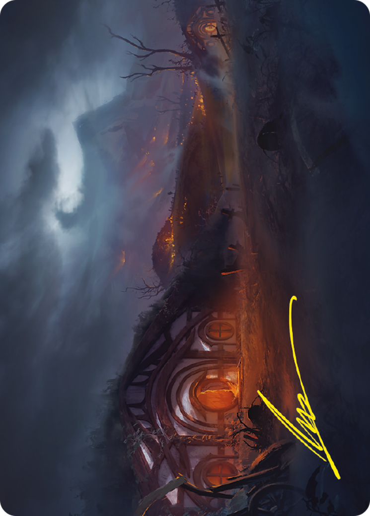 Image of Field of Ruin // Field of Ruin (ALTR-077) - Tales of Middle-earth Art Series (Borderless) Foil