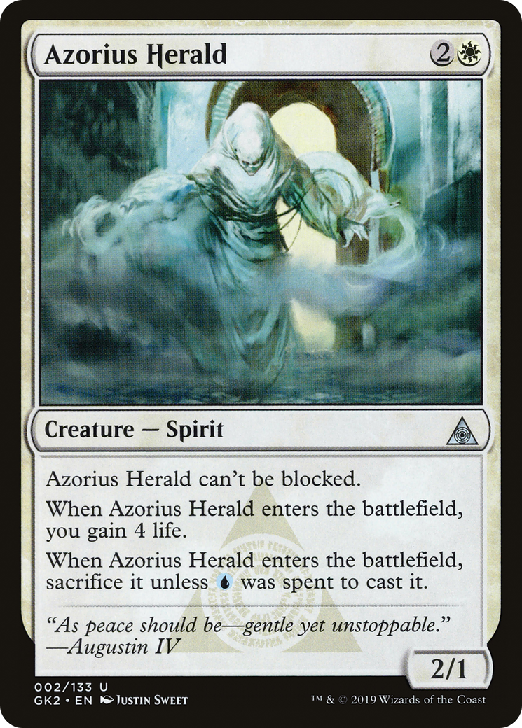 Image of Azorius Herald (GK2-002) - RNA Guild Kit