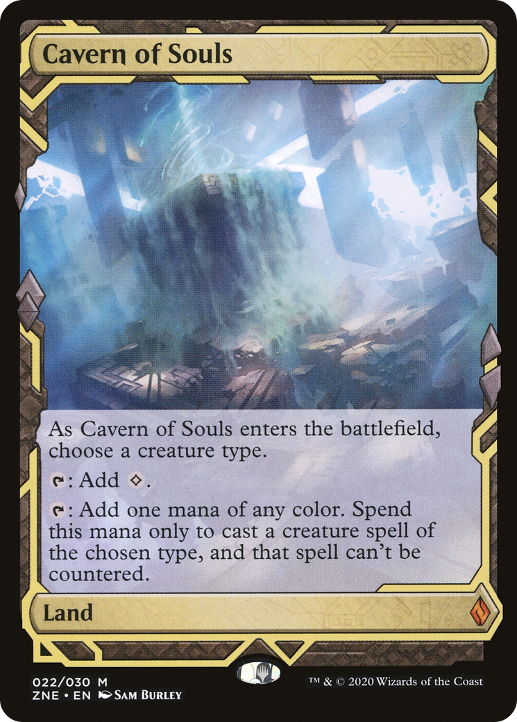 Image of Cavern of Souls (ZNE-022) - Zendikar Rising Expeditions Foil