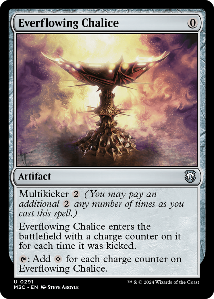 Image of Everflowing Chalice (M3C-291) - Modern Horizons 3 Commander