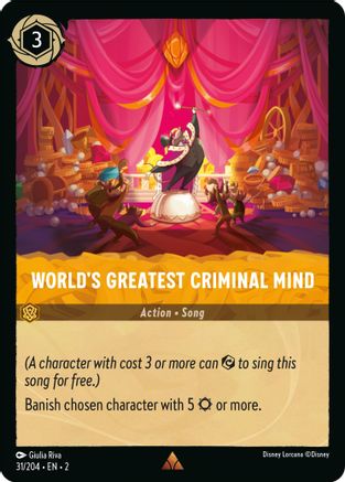 Image of World's Greatest Criminal Mind (31/204) - Rise of the Floodborn Cold Foil