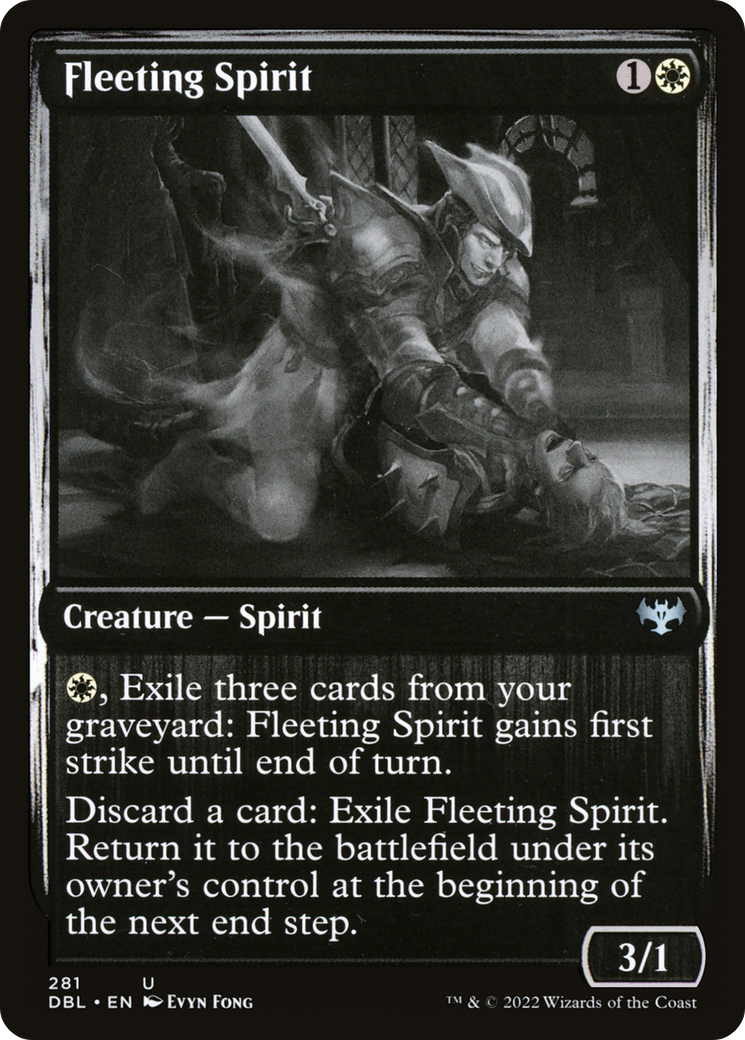 Image of Fleeting Spirit (DBL-281) - Innistrad: Double Feature