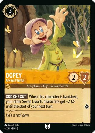 Image of Dopey - Always Playful (6/204) - Rise of the Floodborn