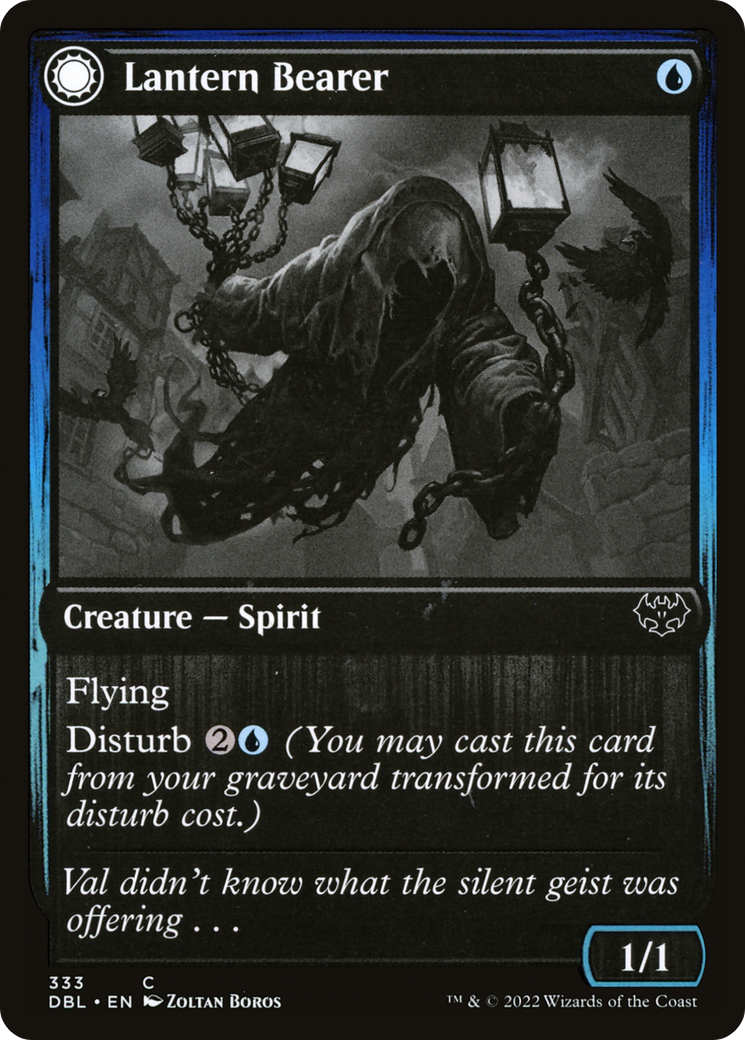 Image of Lantern Bearer (DBL-333) - Innistrad: Double Feature: (Double Faced Transform) Foil