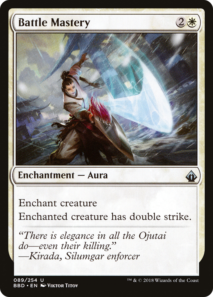 Image of Battle Mastery (BBD-089) - Battlebond Foil
