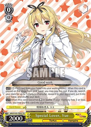 Image of Special Lover, Yue (ARI/S103-TE02 TD) - Arifureta: From Commonplace to World's Strongest