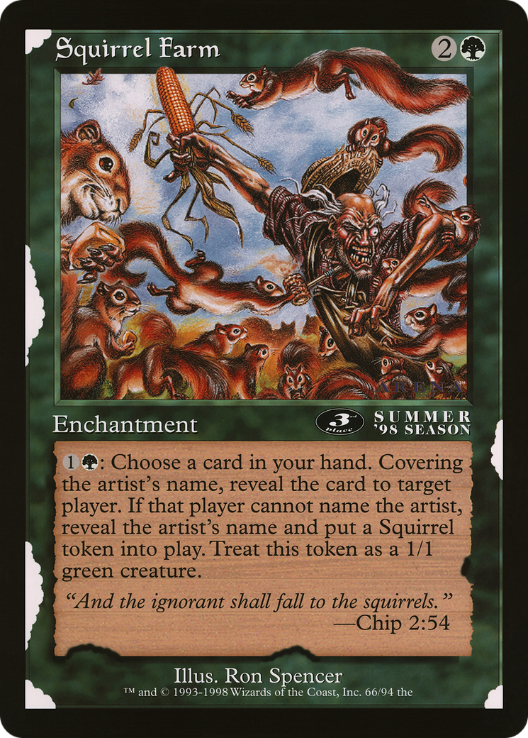Image of Squirrel Farm (OLEP-049) - Oversized League Prizes