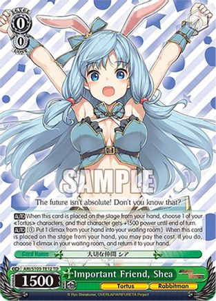 Image of Important Friend, Shea (ARI/S103-TE12 TD) - Arifureta: From Commonplace to World's Strongest