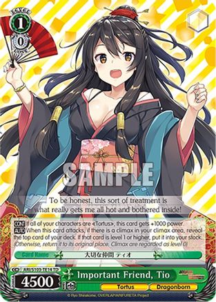 Image of Important Friend, Tio (ARI/S103-TE14 TD) - Arifureta: From Commonplace to World's Strongest