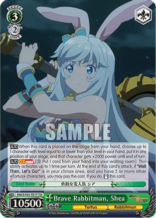Image of Brave Rabbitman, Shea (ARI/S103-TE17 TD) - Arifureta: From Commonplace to World's Strongest