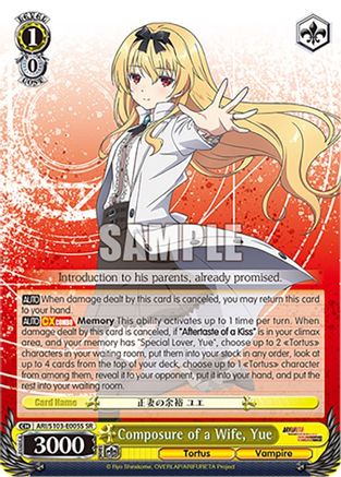 Image of Composure of a Wife, Yue (SR) (ARI/S103-E005S SR) - Arifureta: From Commonplace to World's Strongest