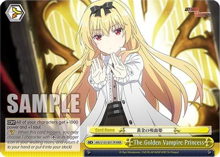 Image of The Golden Vampire Princess (RRR) (ARI/S103-E017R RRR) - Arifureta: From Commonplace to World's Strongest