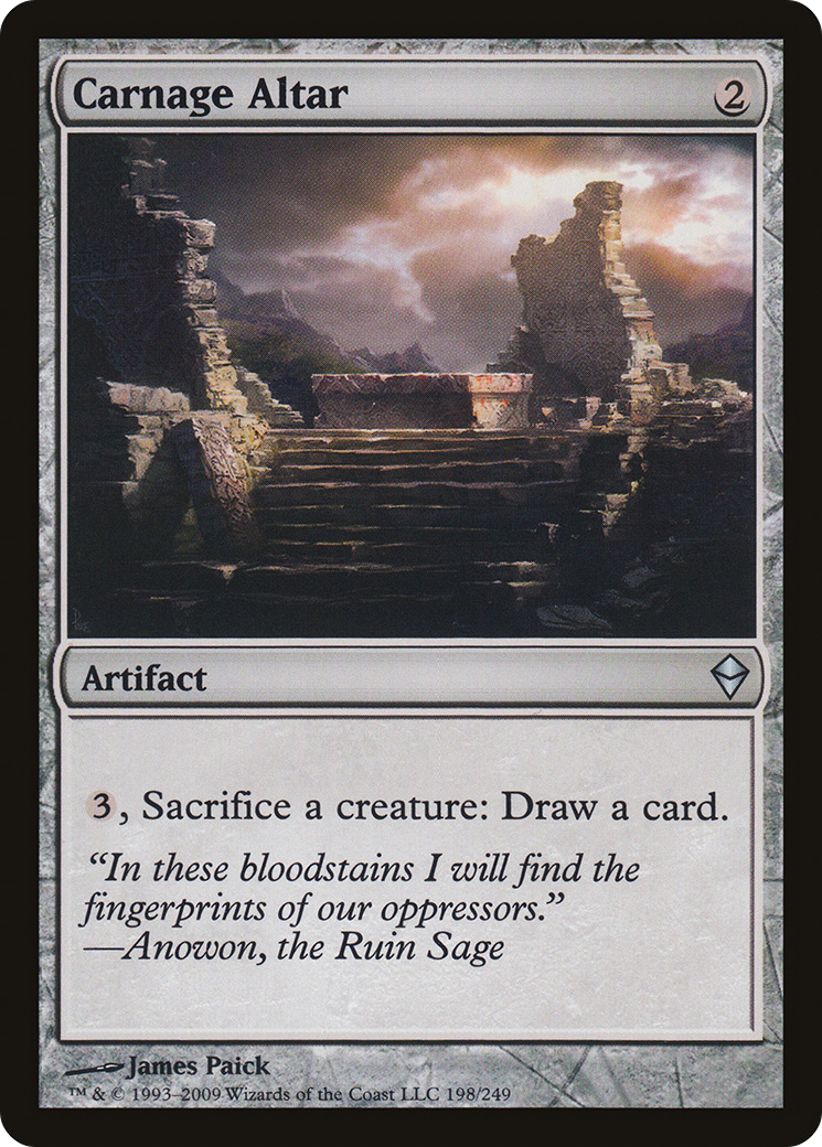 Image of Carnage Altar (ZEN-198) - Zendikar