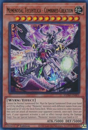Image of Mementoal Tecuhtlica - Combined Creation (VASM-EN001) - Valiant Smashers 1st Edition