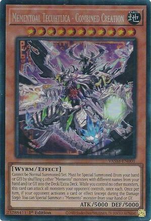 Image of Mementoal Tecuhtlica - Combined Creation (CR) (VASM-EN001) - Valiant Smashers 1st Edition
