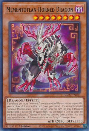 Image of Mementotlan-Horned Dragon (VASM-EN002) - Valiant Smashers 1st Edition