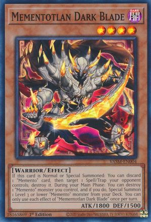 Image of Mementotlan Dark Blade (VASM-EN004) - Valiant Smashers 1st Edition