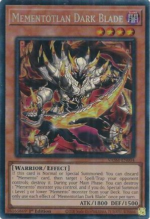 Image of Mementotlan Dark Blade (CR) (VASM-EN004) - Valiant Smashers 1st Edition