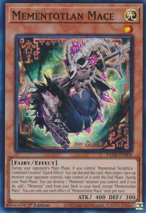 Image of Mementotlan Mace (VASM-EN006) - Valiant Smashers 1st Edition